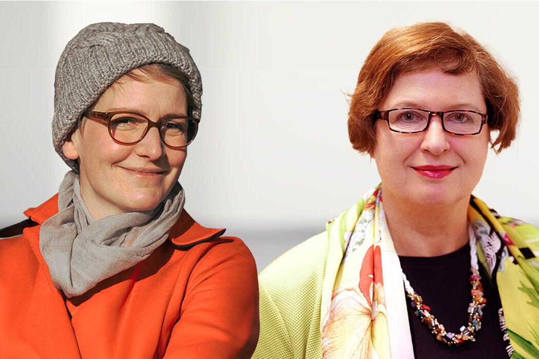 Regina Laudage-Kleeberg (links) und Ute Klammer