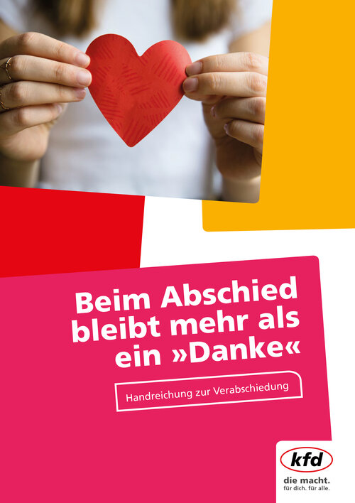 Handreichung Beim Abschied bleibt mehr als ein Danke