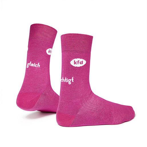 kfd-Socken Purpur